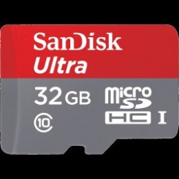 Karta pamięci SANDISK ULTRA microSDHC 32GB 98MB/s A1 Cl.10 UHS-I + ADAPTER