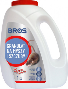 Granulat TRUTKA na myszy i szczury Bros 1 kg