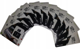 Karta Pamięci Kingston Canvas Select 128gb Microsdxc Cl10 Uhs-i Card + Sd Adapter