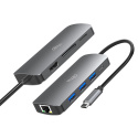 Stacja dokująca uniwersalna HUB USB-C USB HDMI 8w1 do MacBook Notebook