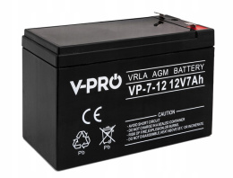 Akumulator Żelowy Agm Bateria Do Ups 12v 7ah