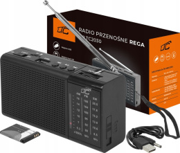 Radio PRZENOŚNE Sieciowe akumulator FM SW Kuchenne